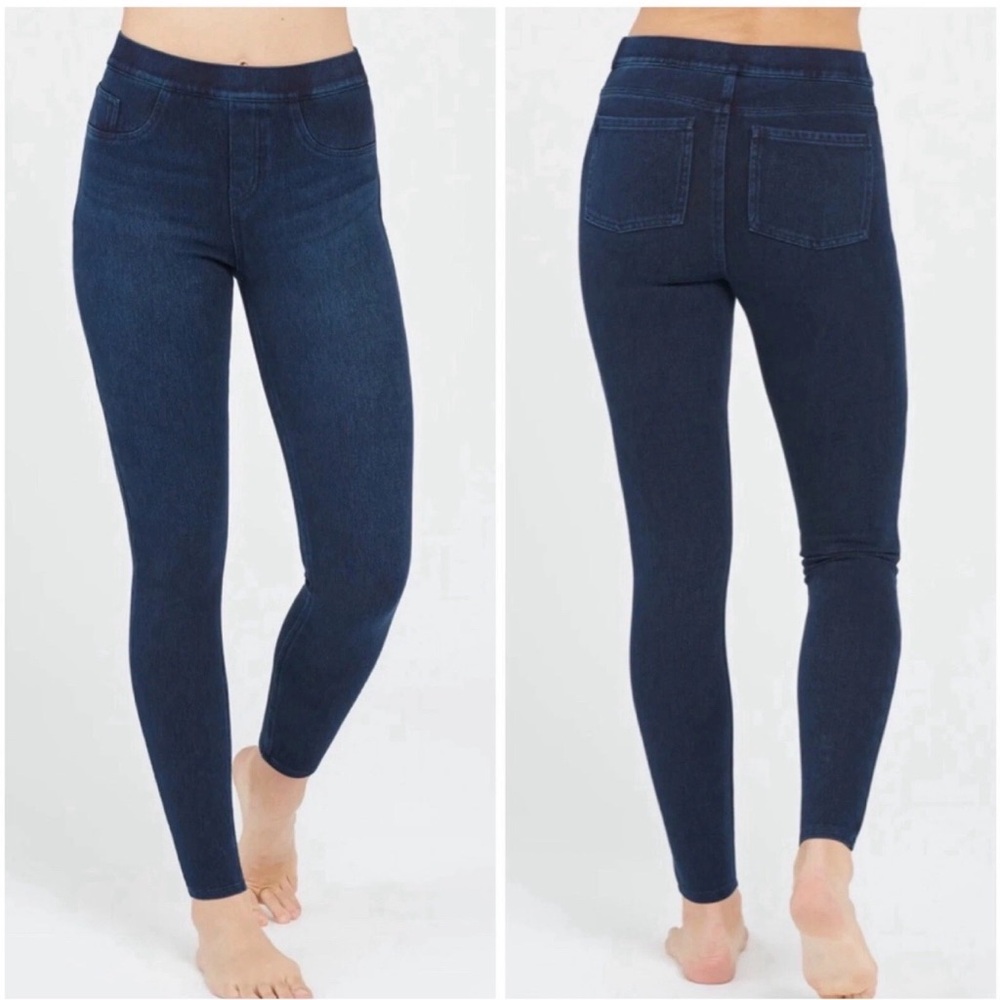 SPANX‎ Jean-Ish Ankle Leggings- Size Large 👖✨